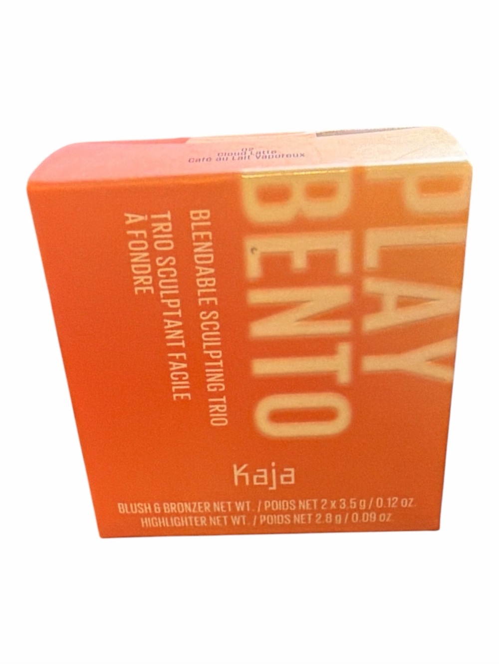 NIB Kaja Play Bento Blendable Sculpting Trio — 02 Cloud Latte
